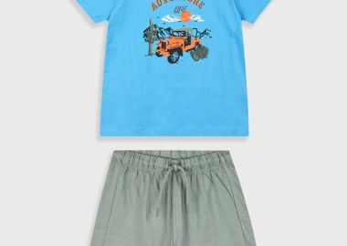 Σετ με τύπωμα για αγόρι | ΧΑΚΙ - Energiers - 